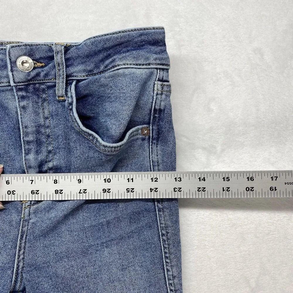 Free People‎ X We The Free Jeans Womens 26 skinny raw hem high rise
